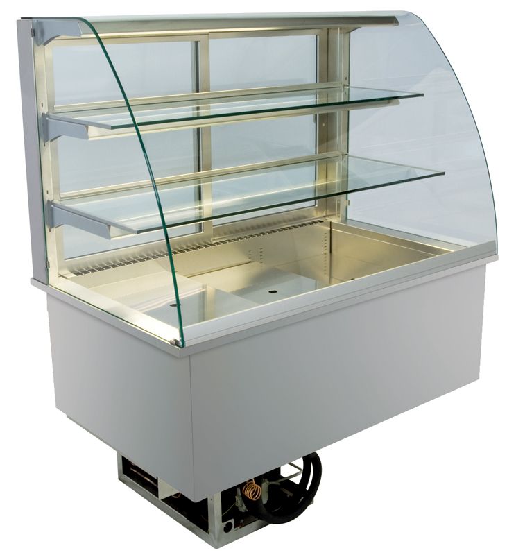 Bild 1: Nordcap Einbau-Kühlvitrine Gastro GR-112-70-E R290